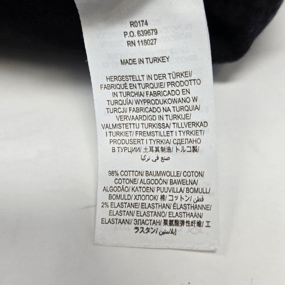 BODEN STRAIGHT LEG BLACK CORDUROY PANTS COTTON ELASTANE ANKLE WOMEN US 6R - Picture 11 of 12